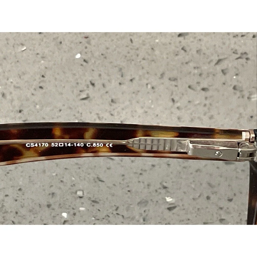 JAZO EYEWEAR CS4170 52-14-140 C.850 ITALY EYEGLASSES Frames ONLY Tortoise full